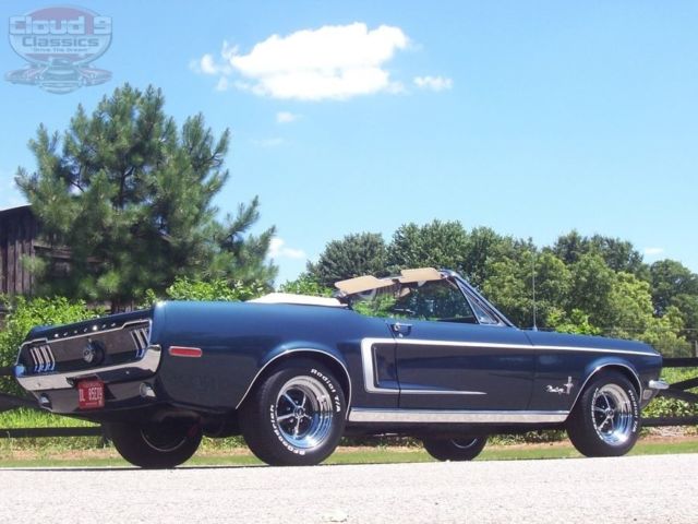 Gorgeous 1968 Ford Mustang Convertible Nicely Restored Loaded 289 V8 Show & Go!! 1968 Ford Mustang Restored