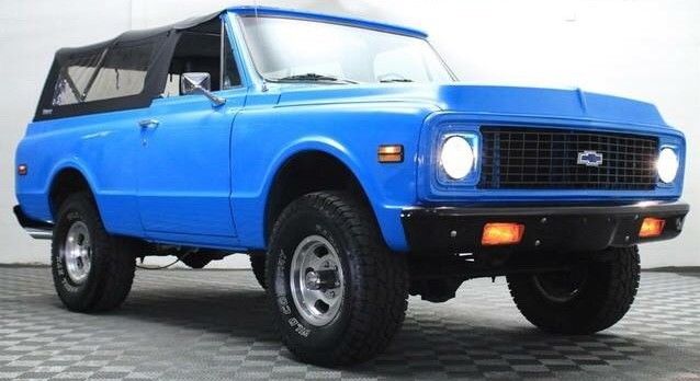Gorgeous 1972 Chevy Blazer 1972 Chevrolet Blazer