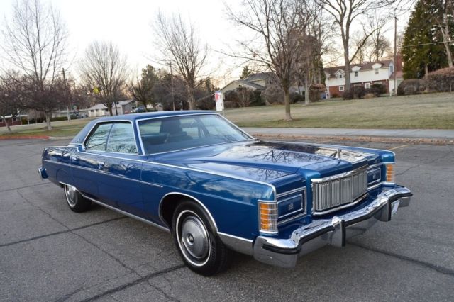 GORGEOUS 19K ACTUAL MILES 3 OWNER MOSTLY ORIGINAL PAMPERED SURVIVOR 1977 Mercury Marquis Brougham