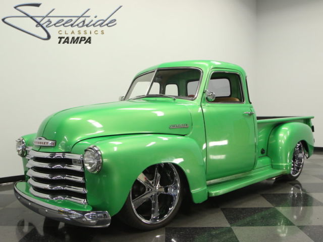 GORGEOUS 5 WINDOW, BUILT 350 V8, AUTO, COLD A/C, PS, PB W/4 WHL DISCS, IFS, NICE 1950 Chevrolet 5 Window