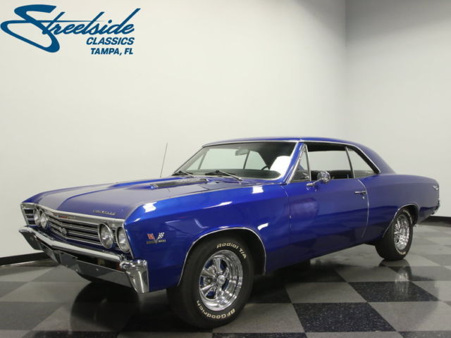 GORGEOUS 67, 454 BIG BLOCK, 4 SPD MANUAL, LASER STRAIGHT, QUALITY PAINT, 12 BOLT 1967 Chevrolet Chevelle SS 396 Clone