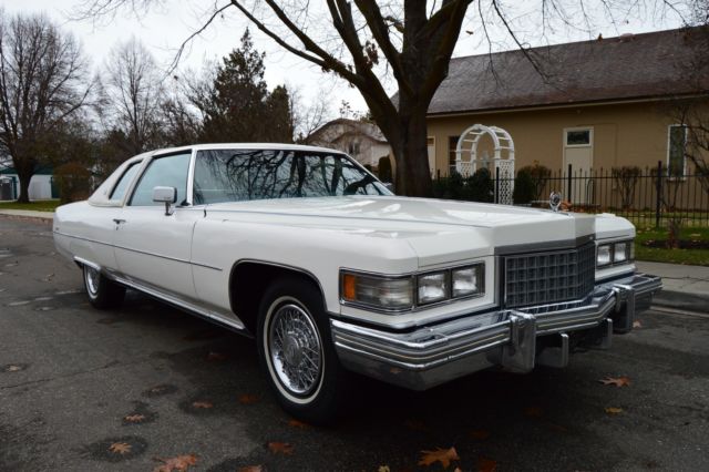 GORGEOUS 67K ACTUAL MILE SURVIVOR 1976 CADILLAC COUPE DEVILLE 500 CID V8 NICE !! 1976 Cadillac DeVille 2 DR COUPE