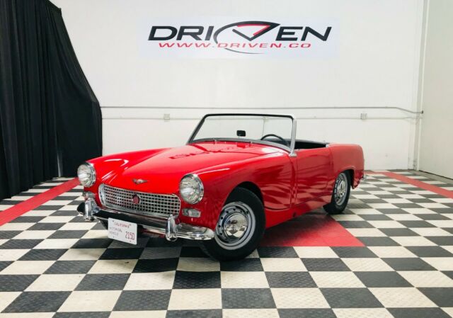 Gorgeous Austin Healey Sprite in excellent nick and ready for the road. VIDEO 1962 Austin Healey Sprite