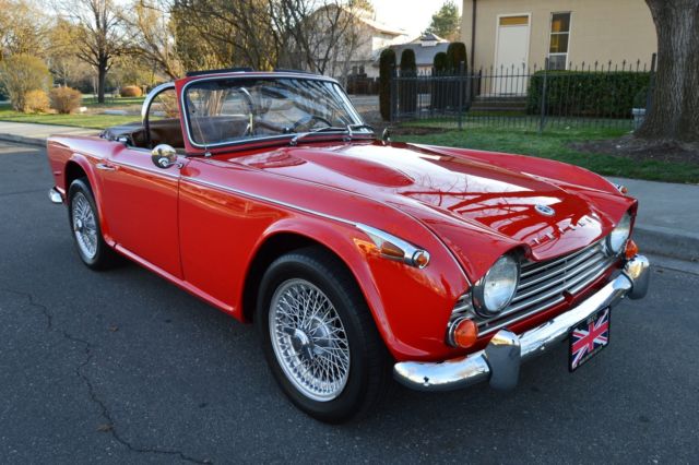 GORGEOUS BODY OFF THE FRAME RESTORED EXTREMELY RARE 1967 TRIUMPH TR4A ROADSTER 1967 Triumph Other ROADSTER