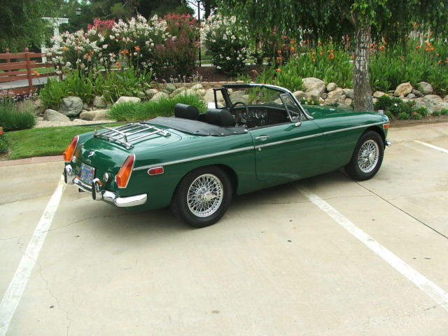1973 MG MGB CHROME WIRE WHEELS, OVERDRIVE! - photo 8
