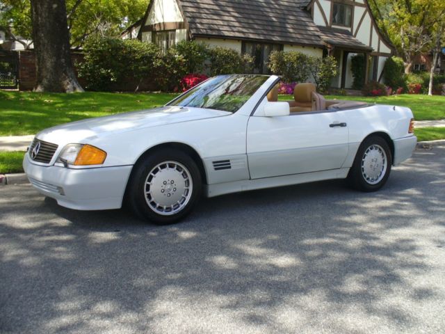 1991 Mercedes-Benz SL-Class WHITE