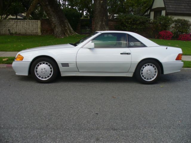 1991 Mercedes-Benz SL-Class WHITE - photo 3
