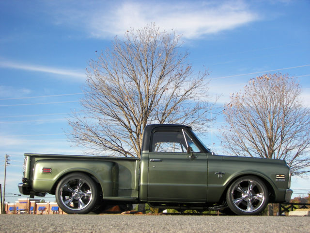 Gorgeous Frame Off Restored 1969 C10 Restomod Short Bed One of a Kind Show & Go! 1969 Chevrolet C-10 Step Side