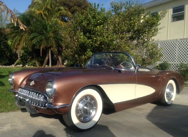 Gorgeous High-Quality Restoration, Correct Motor, 3 Speed Manual, Wide Whites! 1956 Chevrolet Corvette Convertible