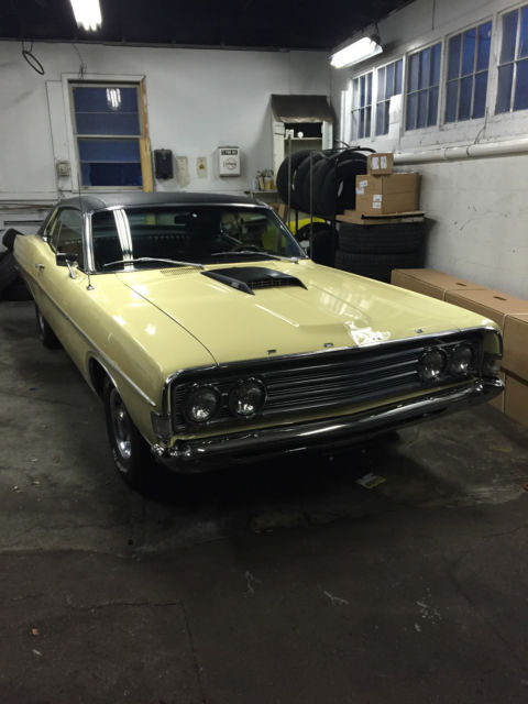 Gorgeous, Low Mileage 1969 Ford Fairlane 500 with 302 Cubic Inch V8 Yellow 1969 Ford Fairlane 500
