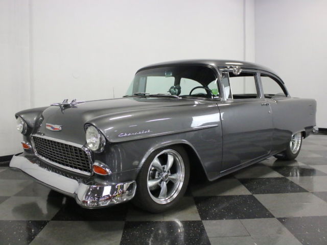 GORGEOUS OVER THE TOP BUILD! READY TO SHOW/CRUISE! 454 V8, 4SPD, LONG SPEC LIST! 1955 Chevrolet Bel Air/150/210
