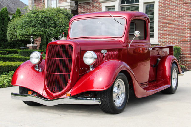 Gorgeous Pickup! 350ci V8, TH350 Automatic, Steel Body, Power Disc, Custom Int. 1935 Ford Other Pickups Street Rod