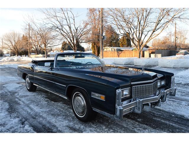 GORGEOUS RARE LOW MILEAGE SURVIVOR 1975 CADILLAC FLEETWOOD ELDORADO CONVERTIBLE 1975 Cadillac Eldorado Fleetwood