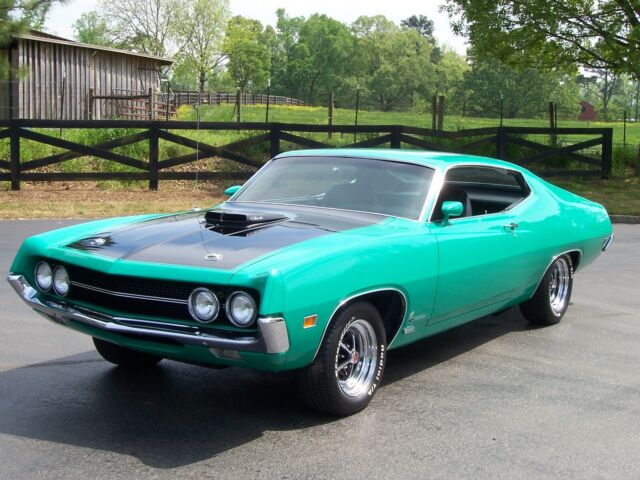 Gorgeous Rotisserie Restored 1970 Ford Torino Cobra 429 Ram Air Match # Show/Go! 1970 Ford Torino Cobra 429