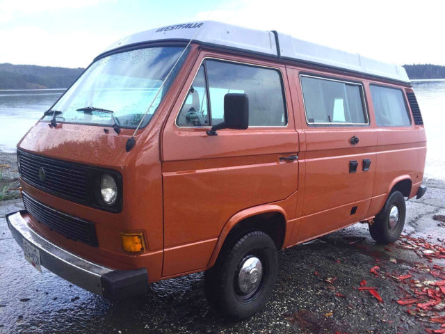Gorgeous VW Westfalia 1984 Volkswagen Bus/Vanagon westfalia