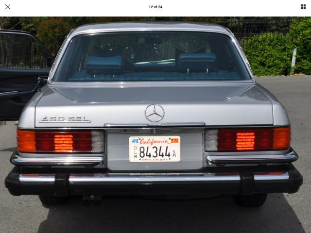 Gorgious Classic 1979 Mercedes-Benz 450SEL In Remarkable Condition 1979 Mercedes-Benz 400-Series Sedan