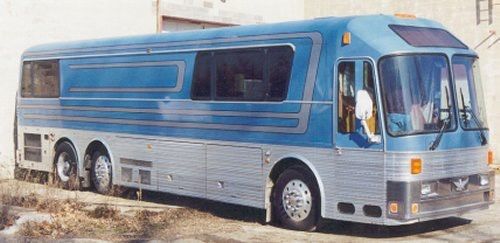 Gospel Bus Silver Eagle Model 15 wide body Eagle
