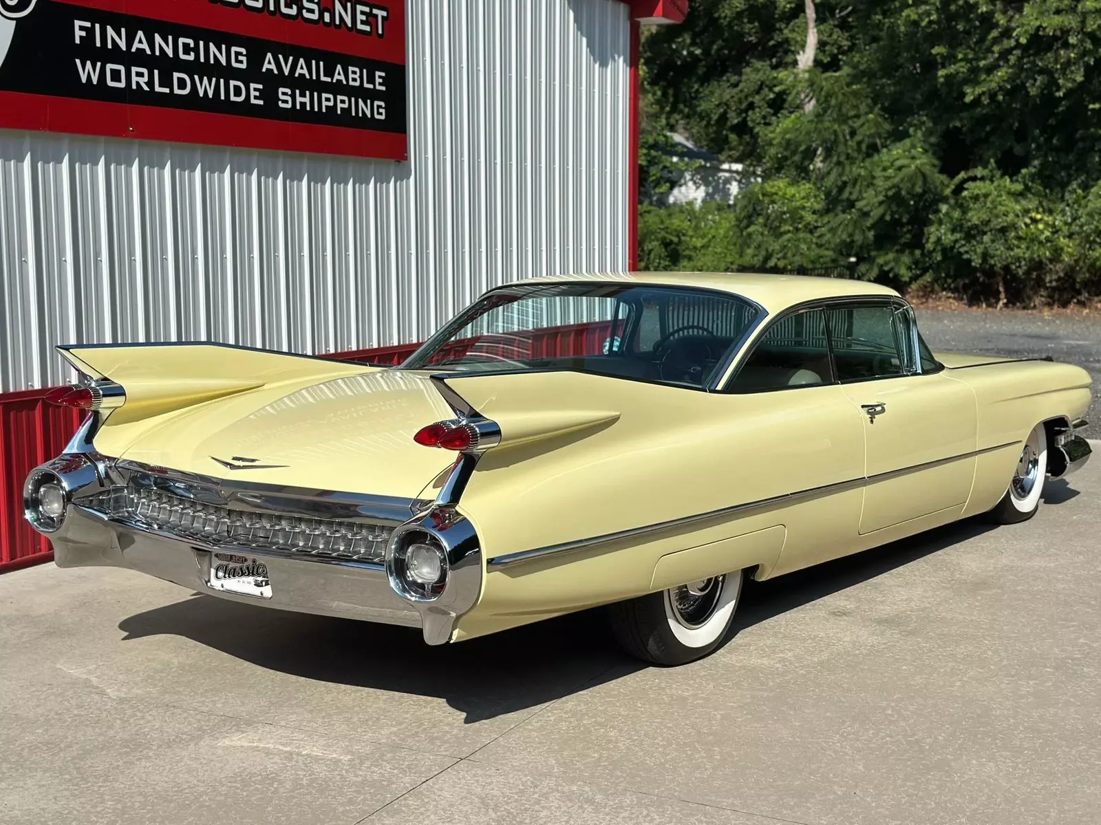 1959 Cadillac Coupe DeVille Deluxe, Gotham Gold, Air Ride 390 V8 A/C Stunner! - photo 6