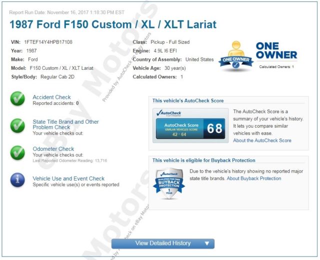 1987 Ford F-150 Custom - photo 2