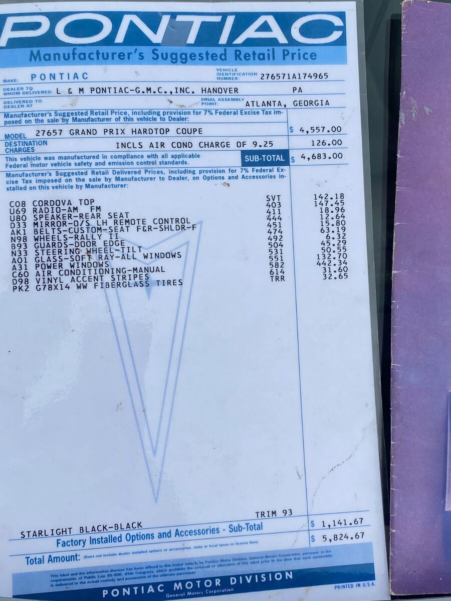 1971 Pontiac Grand Prix - photo 13