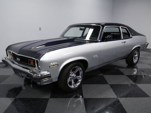GR8 BUILD, 350 V8 W/ TONS OF UPGRADES, AUTO, PWR STEER, FRNT DISCS, GOOD PNT ETC 1973 Chevrolet Nova