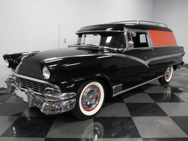 GR8 MOBILE BILLBOARD, RARE, 6 CYL, IND FRONT SUSP, NICE INSIDE & OUT, GOOD PAINT 1956 Ford Sedan Delivery