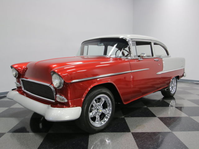 GR8 PAINT, NICELY BUILT 350, 292 CAM, 4 SPEED, ELECTRIC CUT-OUTS, SUPER SLICK! 1955 Chevrolet Bel Air/150/210