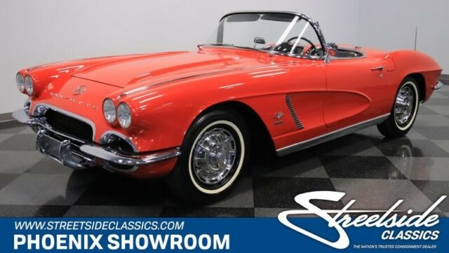 GR8 TOP-FLIGHT FUELIE, 327 V8, T10 4-SPEED, MAINT RCRDS & TITLE DOCS, BOTH TOPS! 1962 Chevrolet Corvette Fuelie