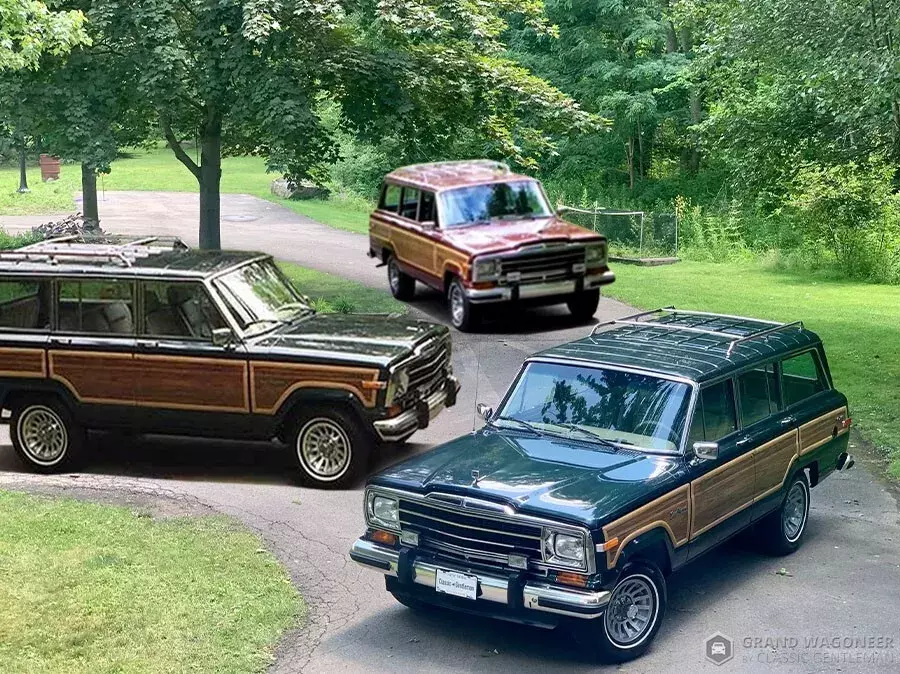 Grand Wagoneer by Classic Gentleman 1991 Hunter Green Final Edition 56,150 Miles 1991 Jeep Wagoneer