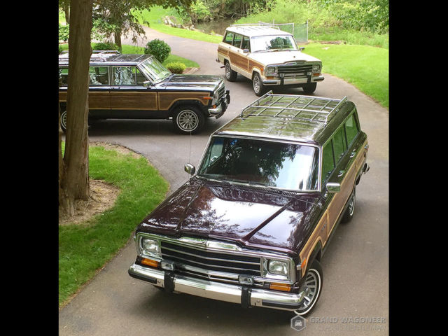 Grand Wagoneer by Classic Gentleman Final Edition '91 Black Cherry 83,273 Miles 1991 Jeep Wagoneer Grand Wagoneer by Classic Gentleman