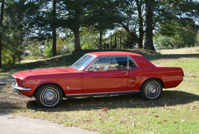 GRANDMA'S 1967 FORD MUSTANG WITH AIR CONDITIONING 1967 Ford Mustang PONY W/AIR CONDITIONING
