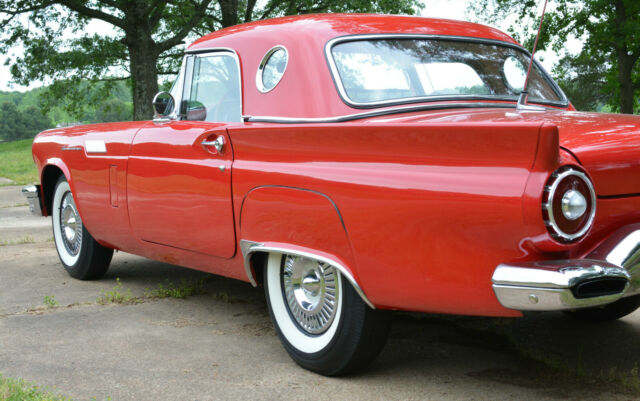 1957 Ford Thunderbird LIPSTICK RED E-BIRD CONVERTIBLE W/COLD AIR - photo 8