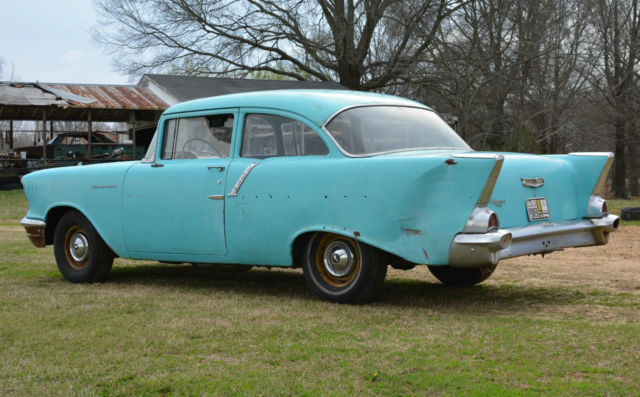 1957 Chevrolet Bel Air/150/210 BARNFOUND 150 2 DOOR SEDAN - photo 10