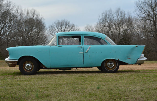 1957 Chevrolet Bel Air/150/210 BARNFOUND 150 2 DOOR SEDAN - photo 9