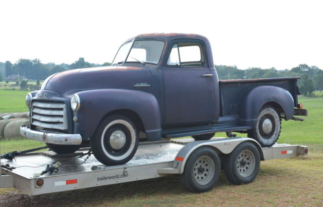 GRANDPAWS BARNFOUND/ONE FAMILY OWNED 1951 GMC 1/2 TON SWB PICKUP TRUCK PROJECT 1951 Chevrolet Other Pickups