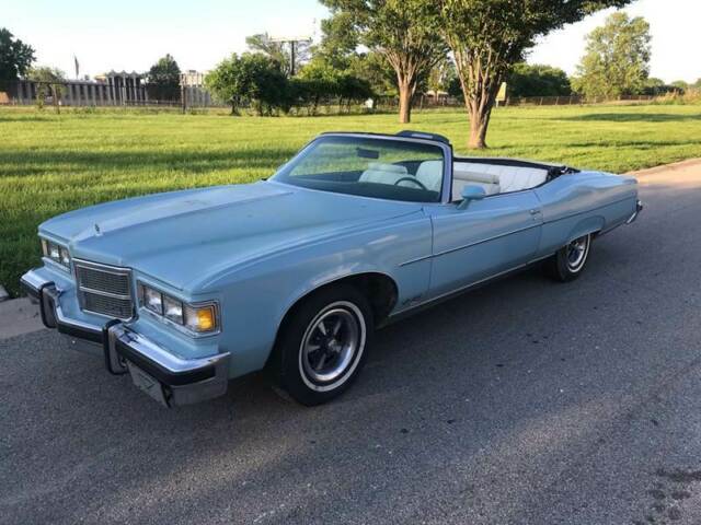 GrandVille Convertible 455 Cold AC Runs Great! Great Classic! Free Shipping! 1975 Pontiac Grand Ville Covertible 455