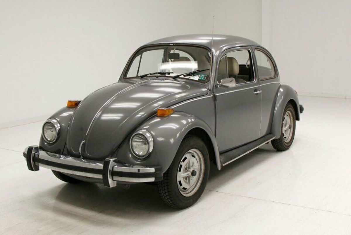Graphite Gray Respray/1585cc Fuel Injected 4 Cylinder/Reliable Daily Driver 1977 Volkswagen Beetle - Classic Coupe