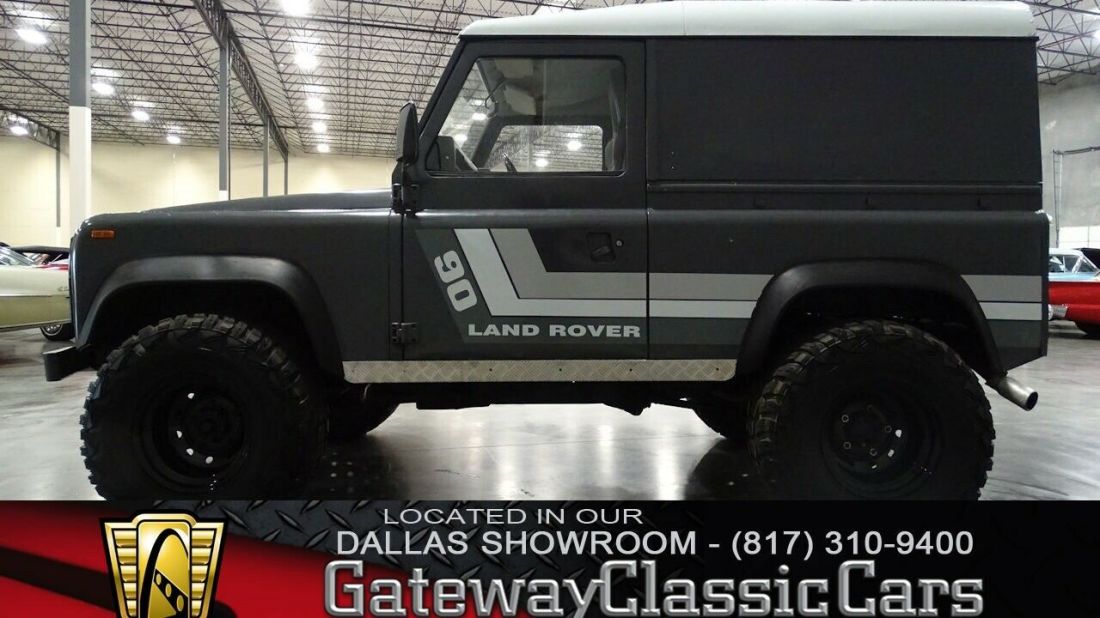 Gray 1987 Land Rover Defender SUV 2.5L 4 Cylinder Diesel 5 Speed Manual Availab 1987 Land Rover Defender 90