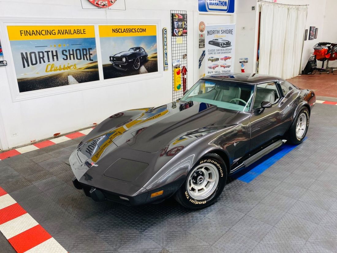 Gray Chevrolet Corvette with 56,933 Miles available now! 1977 Chevrolet Corvette - RESTO MOD - T TOPS - DRIVES EXCELLENT - SEE VIDE