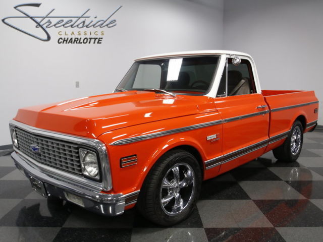 GREAT 6.0L V8, 4L60E TRANS, COLD A/C, 4 WHL DISCS, FOOSE WHEELS, NICE PNT/INT!! 1972 Chevrolet C10