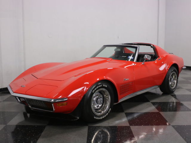 GREAT BIG BLOCK/CHROME BUMPER VETTE! 454 V8, AUTO, GREAT COLORS! JUMP IN AND GO! 1972 Chevrolet Corvette
