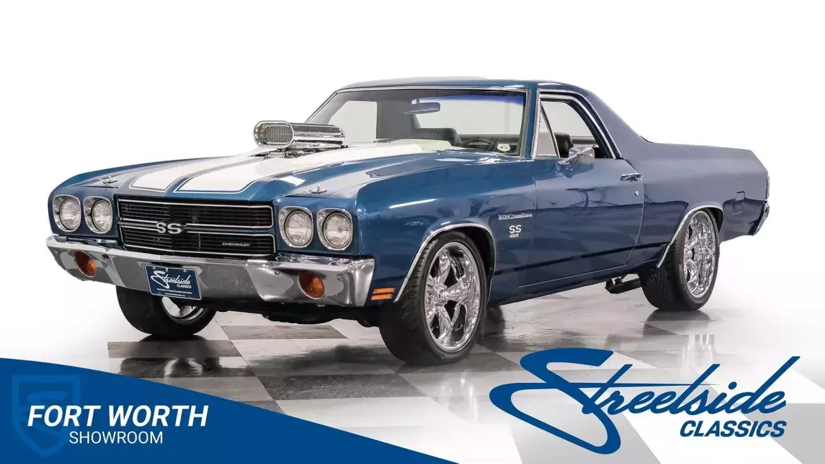 Great Build! 496 Tunnel Ram Stroker V8 w/ Dual Holleys, Auto Trans w/ Stall, PS, 1970 Chevrolet El Camino SS 454