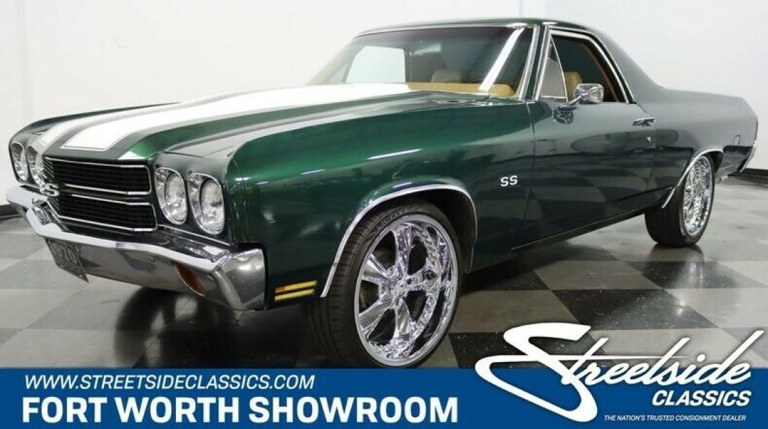 Great Colors! Smooth 350 V8, Auto, Power Brakes, Nice Paint, Clean Interior! 1970 Chevrolet El Camino