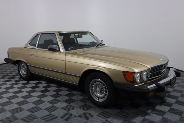 GREAT CONDITION 380 SL GREAT TIRES AND BRAKES V8 HOIST INCLUDED FOR THE TOP 1984 Mercedes-Benz 300-Series SL