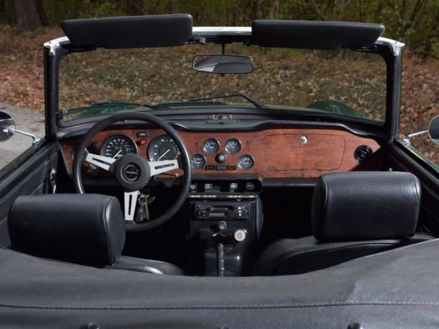1975 Triumph TR-6 Great driver! NO RUST! Previously owned by an airc - photo 3