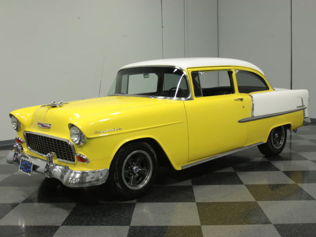 GREAT DRIVER TRI-5, PRICED TO MOVE, 350 V8, AUTO, LONGTUBE & DUAL, PWR FRNT DISC 1955 Chevrolet Bel Air/150/210