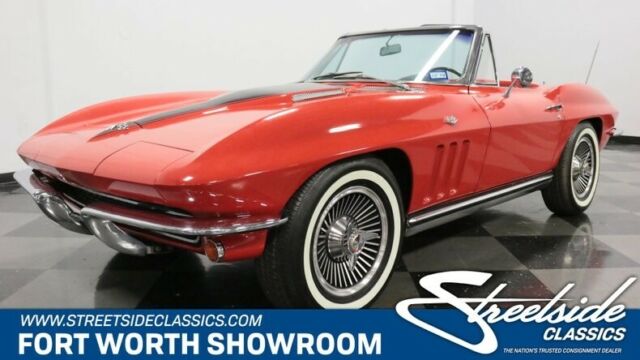 Great Driving Drop Top Vette! 327 V8, 4 Speed Manual, Cold A/C, Disc Brakes! 1965 Chevrolet Corvette Convertible