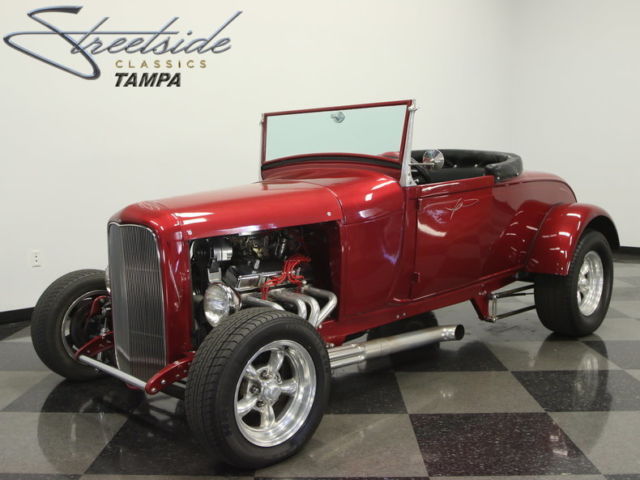 GREAT DRIVING ROADSTER, STRONG 350, AUTO, 4LINK W COILOVERS, DISCS, NICE HOT ROD 1929 Ford Model A