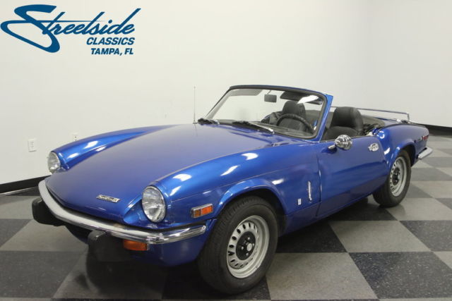 GREAT DRIVING SPITFIRE, BELIEVED TO BE ORIGINAL 1.3 I4, 4 SP MANUAL, FRONT DISCS 1971 Triumph Spitfire