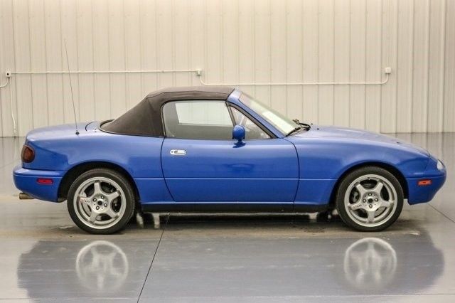 1990 Mazda MX-5 Miata 1990 MARINER BLUE ROADSTER CONVERTIBLE 5 SPEED 48K MILES - photo 2